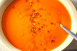 Soups, Stews and Chili — Spicy Red Bell Pepper Soup