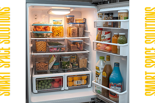 How to Organize a Tiny Fridge with Amazon Finds | Space-Saving Hacks