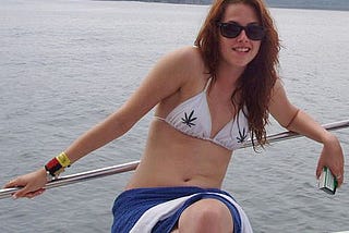 New High Moon: Kristen Stewart Weed Bikini