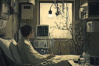 Kazuo, stroke and parallel worlds.