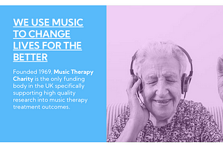 A real-life rebranding project for The Music Therapy Charity