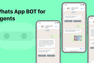 Whats App Bot for Agents