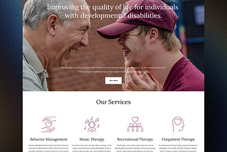 A Success Story with Behavior Services and Therapy: Revamping a Therapy Website
