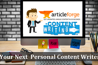 Article Forge Review Content Writer Tool