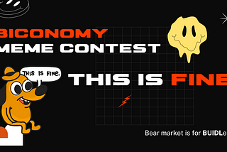 Biconomy Meme Contest — Fight the bear with humor!