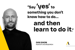 A Coffee Chat with Dan Dixon