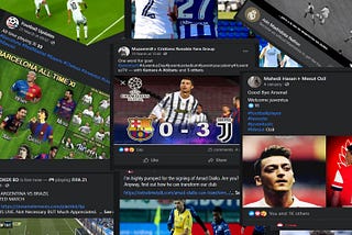 Football and social media-Fan following