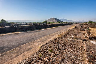 The Avenue of the Dead, Teotihuacan