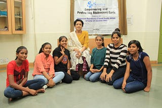 Giving adolescent girls a voice and helping them step out of the shadows.