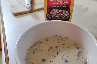 47/50 Wild Rice & Mushroom Soup