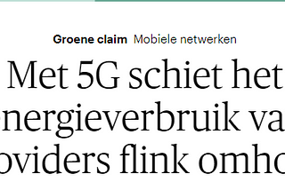 Zet alle netwerken uit om stroom te besparen! Geen Netflix en geen 5G!