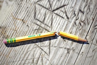 To Break the Pencil — Short Story