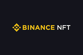 BINANCE NFT MARKET PLACE.