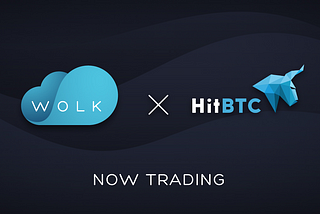 Wolk now listed on HitBTC!