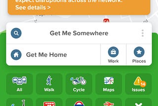 Challenge 1: design thinking — Citymapper
