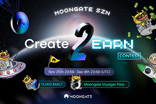 MOONGATE SZN: Create2Earn Contest 🚀