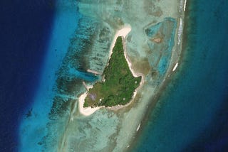 Retired SpaceX Falcon 1 launch site. Omelek Island, Kwajalein Atoll.