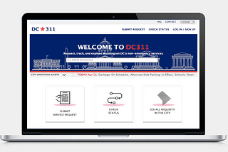 Redesigning DC 311 with a focus on clarity and ease of use — a UX case study