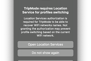 TripMode 3.2.3 Release Notes