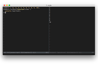 Executando código diretamente no NeoVim usando o plugin QuickRun