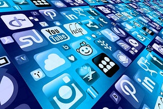 Selection of social media icons