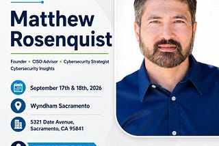 Cybersecurity Keynote at ISACA Sacramento