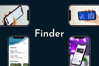 Case Study: Finder App — My 1st Design Challenge