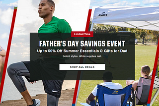 Dick’s Sporting Goods Coupons, Promo Codes & Cash Back 2024(Father’s Day Special Offers)