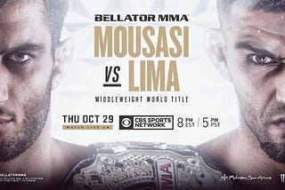 [Watch] — Bellator 250: Mousasi vs Lima Live Stream|Online Now — 2020