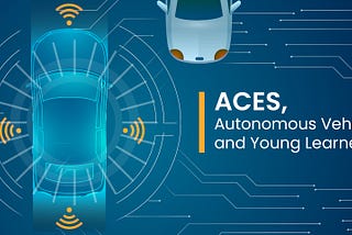 A scanned outline of a car equipped with sensors