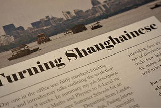 Turning Shanghainese