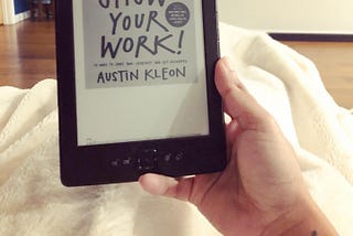 Show Your Work by Austin Kleon— Book Review