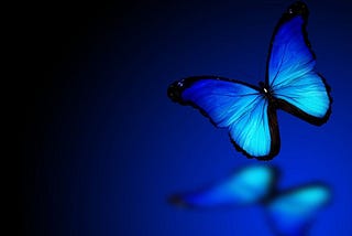 YOU WERE NORN BLUER THAN A BUTTERFLY,BEAUTIFUL AND SO DEPRIVED OF OXYGEN