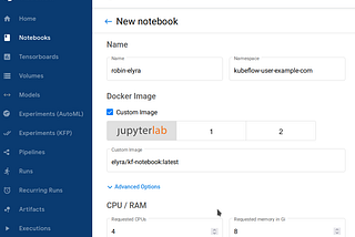 Using Elyra to create Machine Learning pipelines on Kubeflow