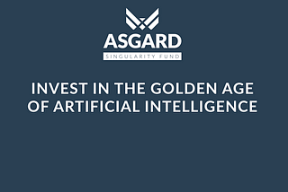 A Venture Capital Security Token Offering (STO) to Bring Us the Golden Age of Artificial…