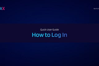Beginner’s Guide on How to Log In to OmniX