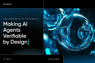 Making AI Agents Verifiable by Design