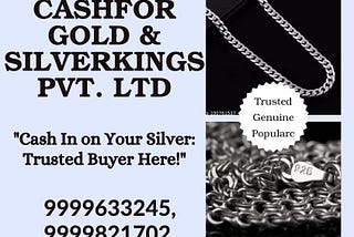 cash for silver in noida