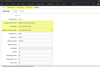 Stored XSS in i-doit Pro 25 and below — CVE-2023–46003