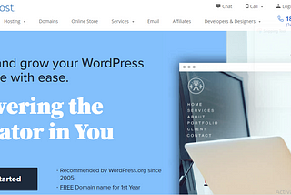 How to make a WordPress website with Bluehost: