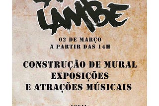 Chamada Aberta | Festival de Lambe-Lambe Manaus