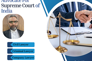 Advocate for Supreme Court of India — Narender Singh