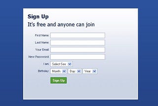 Facebook Sign Up Form Tutorial | React Binden💪👑 x Tailwindcss❤️
