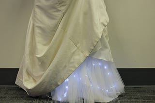 The Transformed Wedding Dress