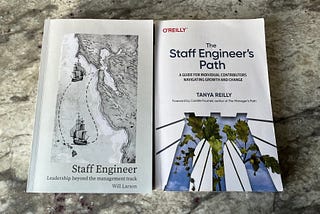 Geek read: Staff+ engineering books.