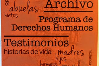 Sobre el Programa de Derechos Humanos en la Biblioteca Nacional Mariano Moreno de la República…