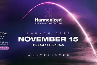 The weeks ahead of us here at Harmonized