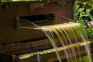 Piano Waterfall, Philadelphia, Pennsylvania