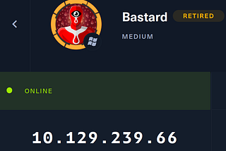 Hack The Box — Bastard — without Metasploit (TJNull’s list for OSCP)