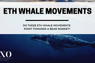 Ethereum Whale Movements Show Likelihood of Bear Market